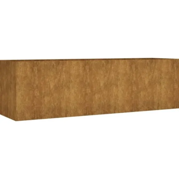 vidaXL Odlingslåda 280x80x80 cm rosttrögt stål - Krukor & odlingslådor