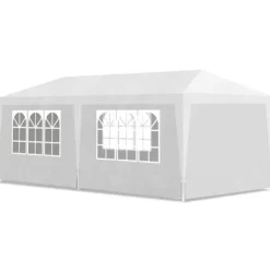 vidaXL Partytält 3x6 m vit - Partytält & paviljoner