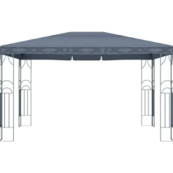 vidaXL Paviljong 400x300 cm antracit - Partytält & paviljoner