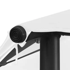 vidaXL Paviljong 4x4x3 m vit 180 g/m² - Partytält & paviljoner