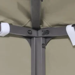 vidaXL Paviljongtak 310 g/m² 3x3 m beige - Tak till partytält & lusthus