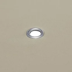 vidaXL Paviljongtak 310 g/m² 3x3 m beige - Tak till partytält & lusthus
