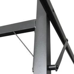 vidaXL Pergola med infällbart tak antracit 395x292x230 cm - Partytält & paviljoner