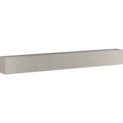 vidaXL Planteringskärl rostig 360x40x40 cm väderbeständigt stål