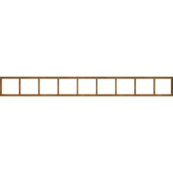 vidaXL Planteringskärl rostig 360x40x40 cm väderbeständigt stål