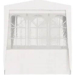 vidaXL Professionellt partytält med väggar 2,5x2,5 m vit 90 g/m² - Partytält & paviljoner
