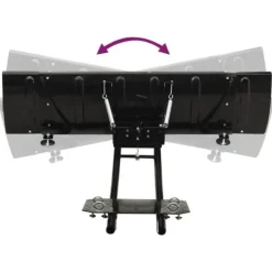 vidaXL Snöplog för ATV 150x38 cm svart - Snöskyfflar