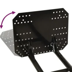 vidaXL Snöplog för ATV 150x38 cm svart - Snöskyfflar