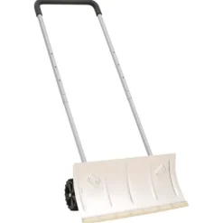 vidaXL Snöskyffel med utdragbart handtag silver 61 cm stålblad - Snöskyfflar