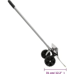 vidaXL Snöskyffel med utdragbart handtag silver 61 cm stålblad - Snöskyfflar