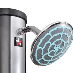 vidaXL Soldusch med duschhuvud och kran 40 L