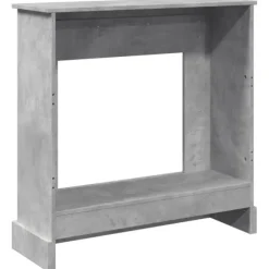 vidaXL Spiselkrans betonggrå 90x30x90 cm konstruerat trä