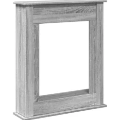 vidaXL Spiselkrans grå sonoma 75x20x87,5 cm konstruerat trä