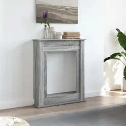 vidaXL Spiselkrans grå sonoma 75x20x87,5 cm konstruerat trä