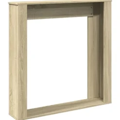 vidaXL Spiselkrans sonoma-ek 100x20x100 cm konstruerat trä