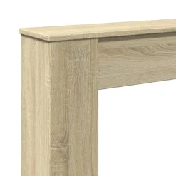 vidaXL Spiselkrans sonoma-ek 100x20x100 cm konstruerat trä