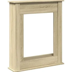 vidaXL Spiselkrans sonoma-ek 75x20x87,5 cm konstruerat trä