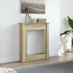 vidaXL Spiselkrans sonoma-ek 75x20x87,5 cm konstruerat trä