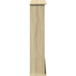 vidaXL Spiselkrans sonoma-ek 75x20x87,5 cm konstruerat trä