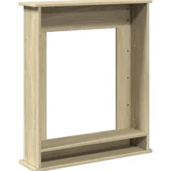 vidaXL Spiselkrans sonoma-ek 75x20x87,5 cm konstruerat trä