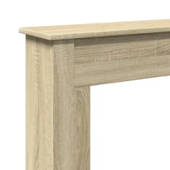 vidaXL Spiselkrans sonoma-ek 75x20x87,5 cm konstruerat trä
