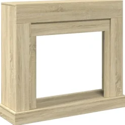 vidaXL Spiselkrans sonoma-ek 100x30x87,5 cm konstruerat trä