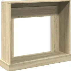 vidaXL Spiselkrans sonoma-ek 100x30x87,5 cm konstruerat trä