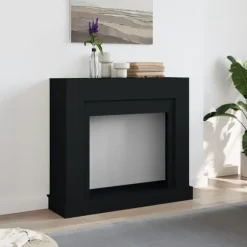 vidaXL Spiselkrans svart 100x30x87,5 cm konstruerat trä