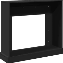 vidaXL Spiselkrans svart 100x30x87,5 cm konstruerat trä