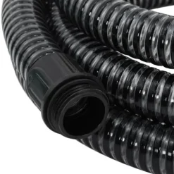 vidaXL Sugslang med kopplingar mässing svart 1,1