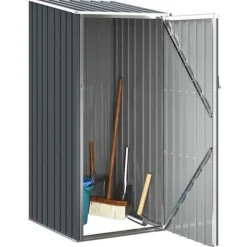 vidaXL Trädgårdsskjul För Förvaring av Verktyg Trädgårdsskjul För Förvaring Uteverktygsskjul Antracit 46291