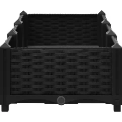 vidaXL Upphöjd odlingslåda 120x40x23 cm polypropen - Krukor & odlingslådor