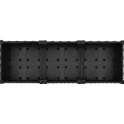 vidaXL Upphöjd odlingslåda 120x40x23 cm polypropen - Krukor & odlingslådor