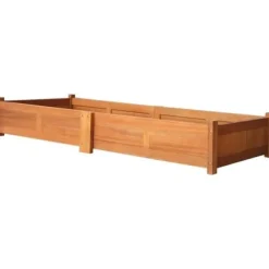 vidaXL Upphöjd trädgårdssäng Acaciaträ 200x50x25 cm