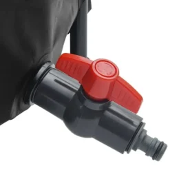 vidaXL Vattentank med kran vikbar 380 L PVC - Bevattning