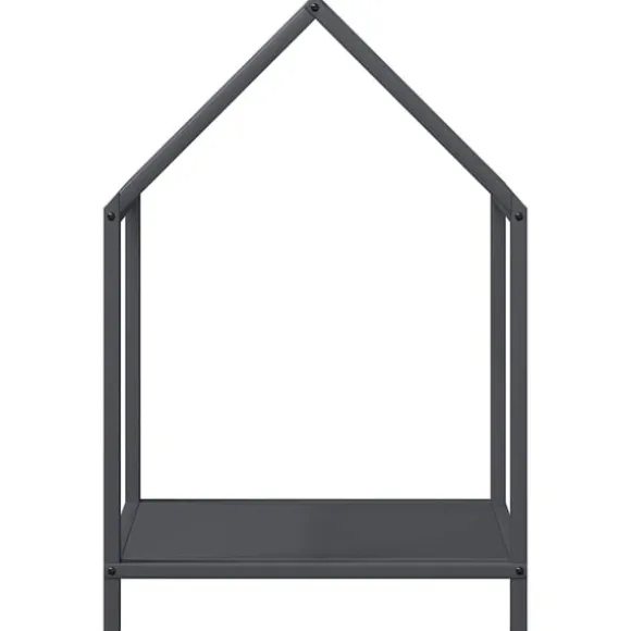 vidaXL Vedställ antracit 40x25x60 cm kallvalsat stål