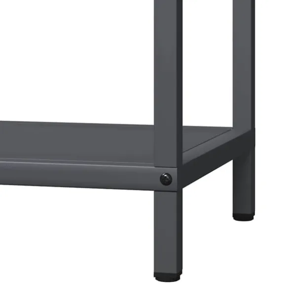 vidaXL Vedställ antracit 40x25x60 cm kallvalsat stål