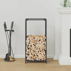 vidaXL Vedställ antracit 44x28x90 cm kallvalsat stål