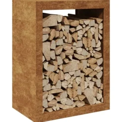 vidaXL Vedställ 60x40x80 cm väderbeständigt stål