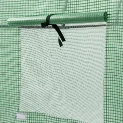 vidaXL Växthus med dragkedja Tält Växtskydd Blomma Växthus Växthus Trädgård Växthus Utomhus Växthus 46916