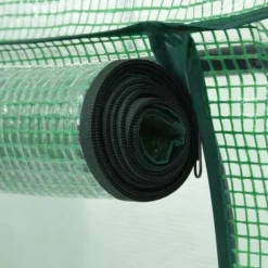 vidaXL Växthus med dragkedja Tält Växtskydd Blomma Växthus Växthus Trädgård Växthus Utomhus Växthus 46916