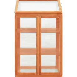 vidaXL Växthus 60x45x100 cm granträ - Växthus