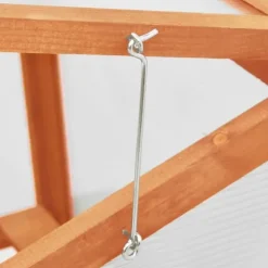 vidaXL Växthus 60x45x100 cm granträ - Växthus