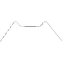 vidaXL Växthusklämmor 50 st W-typ galvaniserat stål