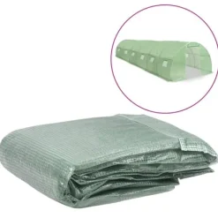 vidaXL Växthusöverdrag (27 m²) 300x900x200 cm grön - Trädgårdsskötsel