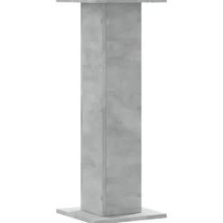 vidaXL Växtställ 2 st betonggrå 30x30x80 cm konstruerat trä