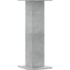 vidaXL Växtställ 2 st betonggrå 30x30x80 cm konstruerat trä