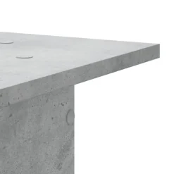 vidaXL Växtställ 2 st betonggrå 30x30x80 cm konstruerat trä