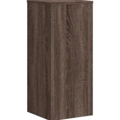 vidaXL Växtställ 2 st brun ek 30x30x70 cm konstruerat trä