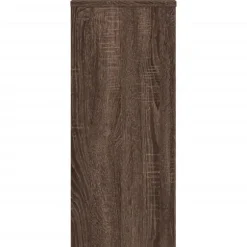 vidaXL Växtställ 2 st brun ek 30x30x70 cm konstruerat trä